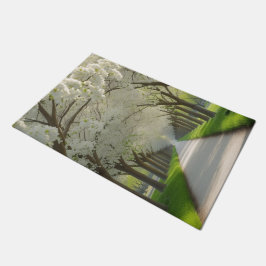 "Treten Sie ein in die Stille - Nature's Tunnel Fußmatte