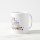 Treten Sie ein in die Tasse des Story-Kaffees (VorderseiteRechts)