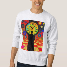 Treten Sie ein in die Welt der unendlichen Zeitsch Sweatshirt