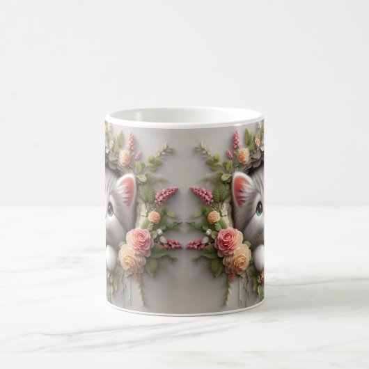 Treten Sie ein in eine Welt des Charmes mit unsere Kaffeetasse (Mittel)