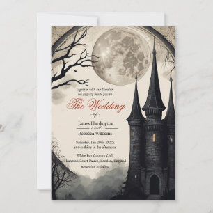 Treten Sie ein in eine Welt dunkler Romantik Einladung