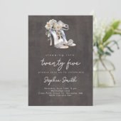 Treten Sie ein in...Geburtstagsfeier Einladung (Stehend Vorderseite)