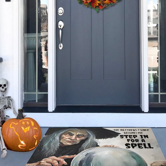 Treten Sie ein, um einen Zauber-Individuelle Name Fußmatte