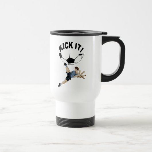 Treten Sie es! Reise-Tasse Reisebecher (Rechts)