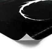 Treten Sie in das Licht Poster (Ecke)