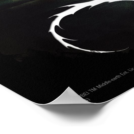 Treten Sie in das Licht Poster (Ecke)