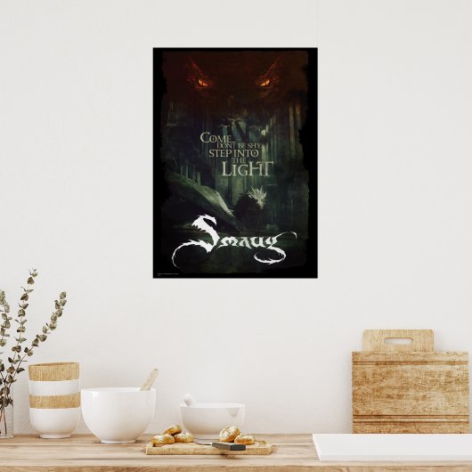 Treten Sie in das Licht Poster (Küche)