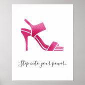 Treten Sie in das Power Inspiration Poster ein (Vorne)