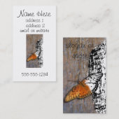 Treten Sie in Wirklichkeit Visitenkarte (Vorne/Hinten)