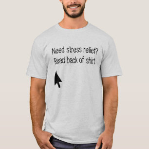 Treten Sie mich.  Druckentlastungs-T - Shirt