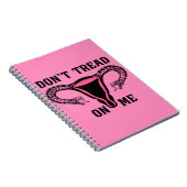 Treten Sie mir nicht als Feministin auf Notizblock (Rechte Seite)