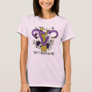 Treten Sie mir nicht als Feministin auf T-Shirt