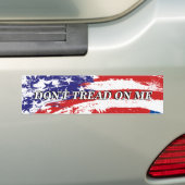 Treten Sie mir nicht auf - Autoaufkleber (Auf Auto)