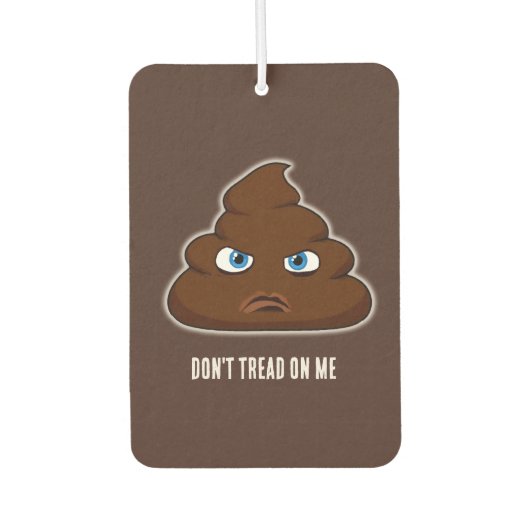 Treten Sie mir nicht auf. Autolufterfrischer (Vorderseite)