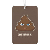 Treten Sie mir nicht auf. Autolufterfrischer (Rückseite)