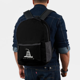 Treten Sie mir nicht auf Bedruckter Rucksack