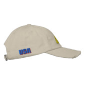 Treten Sie mir nicht auf Bestickte Baseballkappe (Rechts)