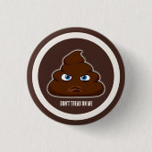 Treten Sie mir nicht auf. Button (Vorderseite)