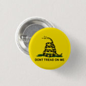 Treten Sie mir nicht auf Button (Vorne & Hinten)