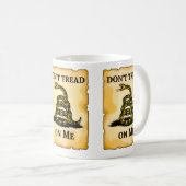 Treten Sie mir nicht auf den T - Shirt Kaffeetasse (VorderseiteRechts)