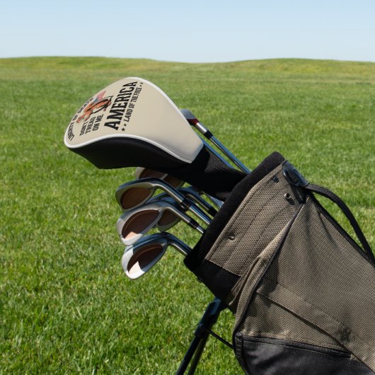 Treten Sie mir nicht auf Eichhörnchenfreiheit Golf Headcover (In SItu)