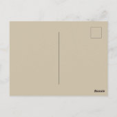 Treten Sie mir nicht auf Eichhörnchenfreiheit Postkarte (Rückseite)