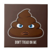 Treten Sie mir nicht auf. Fliese (Vorderseite)