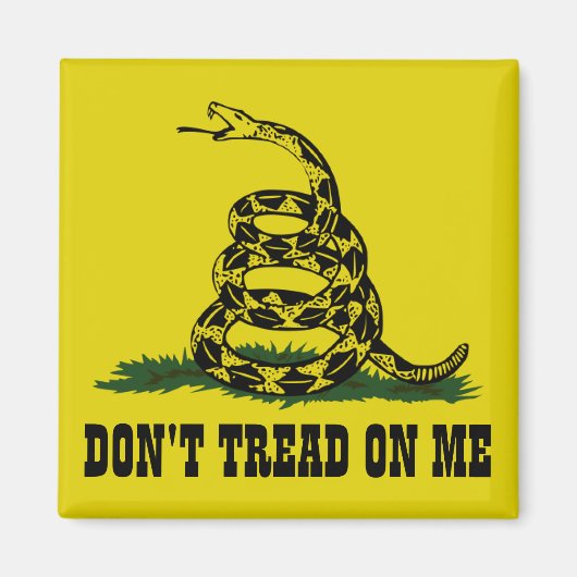 Treten Sie mir nicht auf Magnet (Vorne)