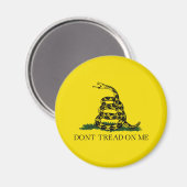 Treten Sie mir nicht auf Magnet (Vorderseite/Rückseite)