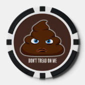 Treten Sie mir nicht auf. Pokerchips (Vorderseite)