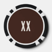 Treten Sie mir nicht auf. Pokerchips (Rückseite)