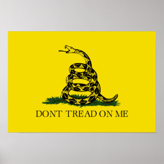 Treten Sie mir nicht auf Poster