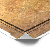 Treten Sie mir nicht auf Poster (Ecke)