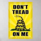 Treten Sie mir nicht auf Poster (Vorne)