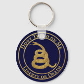 Treten Sie mir nicht auf Schlüsselanhänger (Vorderseite)