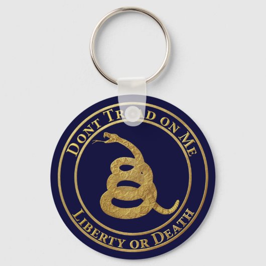 Treten Sie mir nicht auf Schlüsselanhänger (Vorderseite)