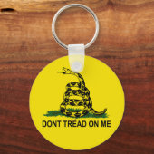 Treten Sie mir nicht auf Schlüsselanhänger (Vorderseite)