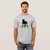 Treten Sie mir nicht auf - Staffordshire Bull Terr T-Shirt (Vorne ganz)