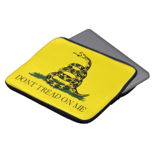 Treten Sie mir nicht die amerikanische Flagge Gads Laptopschutzhülle
