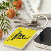 Treten Sie mir nicht die amerikanische Flagge Gads Schlüsselanhänger (Vorderseite rechts)