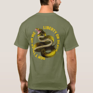 Treten Sie mir nicht Freiheit oder Tod auf T-Shirt