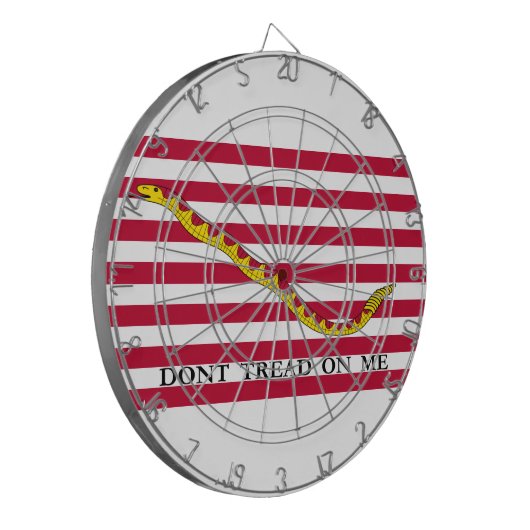 Treten Sie mir nicht in den Jack der US-Marine ein Dartscheibe (Vorderseite Links)