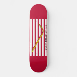 Treten Sie mir nicht in den Jack der US-Marine ein Skateboard