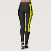Treten Sie mir nicht Leggings auf (Rückseite)