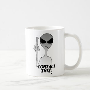 Treten Sie mit diesem in Verbindung! Tasse