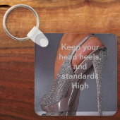 Treten Sie mit diesem Schlüsselanhänger heraus, pa (Vorderseite)