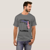 Treten Sie nicht auf meiner Florida herum T-Shirt (Vorne ganz)