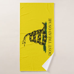 Treten Sie nicht auf meiner Gadsden-Flagge Badehandtuch
