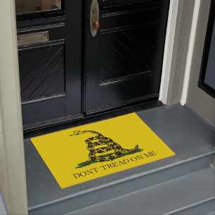 Treten Sie nicht auf meiner Gadsden-Flagge Fußmatte