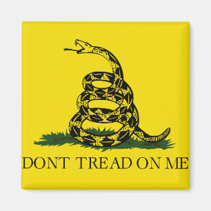 Treten Sie nicht auf meiner Gadsden-Flagge Magnet